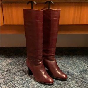 Echtes leder vintage Italian leather boots